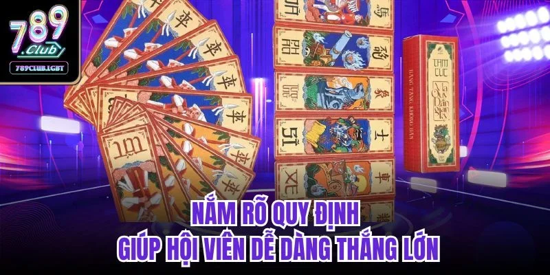 Nắm rõ quy định giúp hội viên dễ dàng thắng lớn